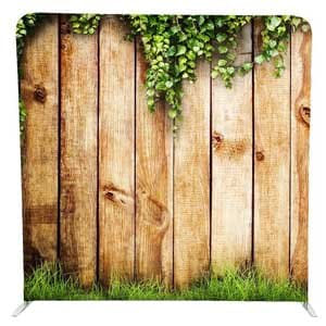 Wood Panel photobooth backdrop