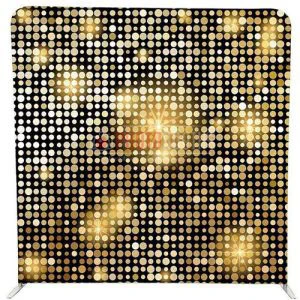 Gold Dot photobooth backdrop for hire in the KZN Midlands