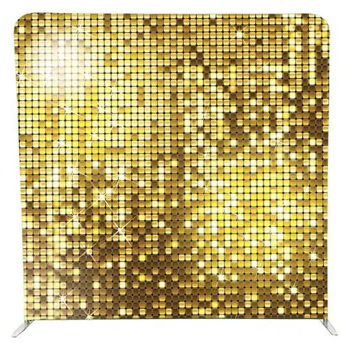 Gold Sequins photobooth backdrop for hire in the KZN Midlands