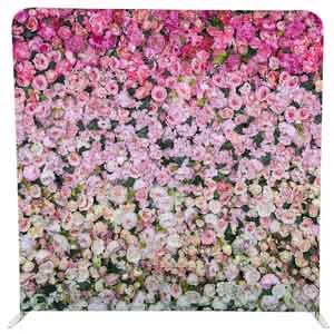 Flower Garden photobooth backdrop for hire in the KZN Midlands