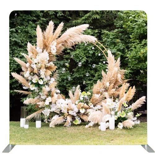 The Flower Arch photobooth backdrop for hire in the KZN Midlands