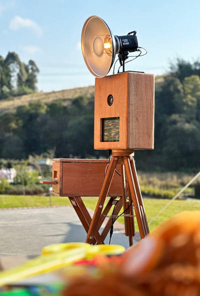 Corporate photobooth and instant printing at an event in KZN