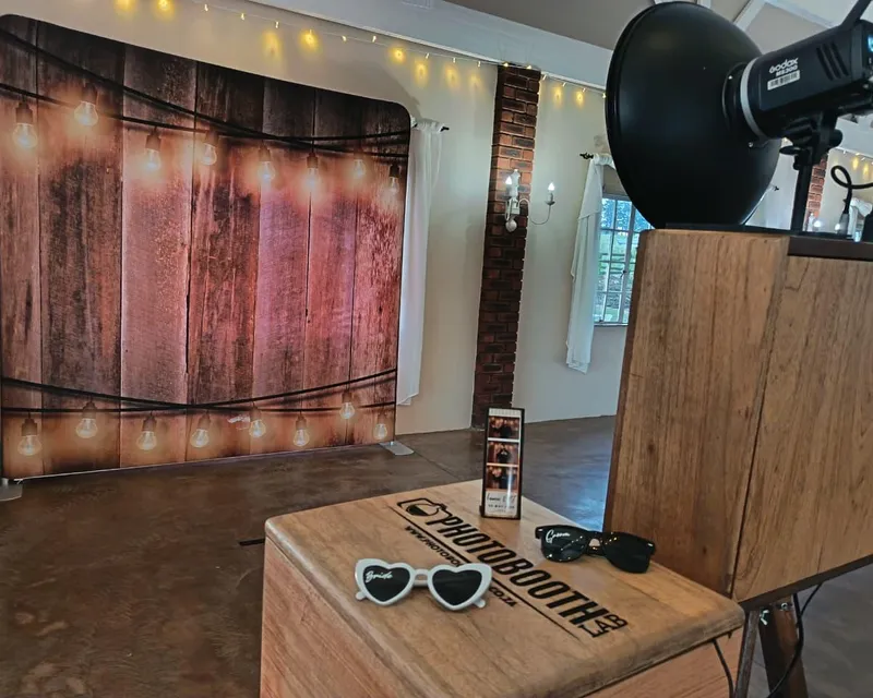 Our photobooth set up at Bellwood