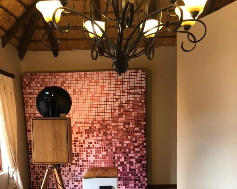 Our photobooth set up at Granny Mouse