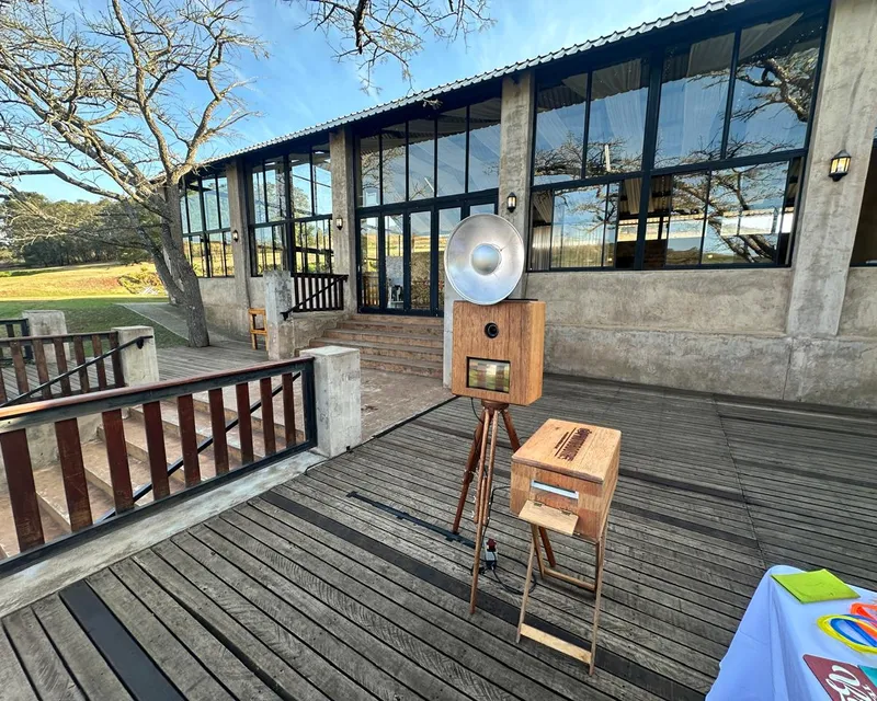 Our photobooth set up at Wingrove Valley